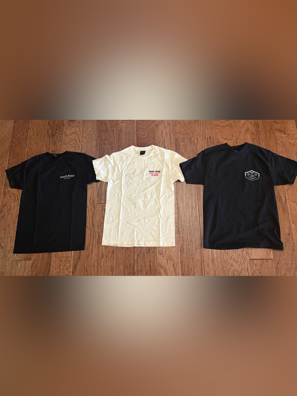 Lot of 3 Dark Seas TShirts Size Small Men’s